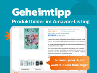 Zusätzliche Produktfotos im Amazon Listing